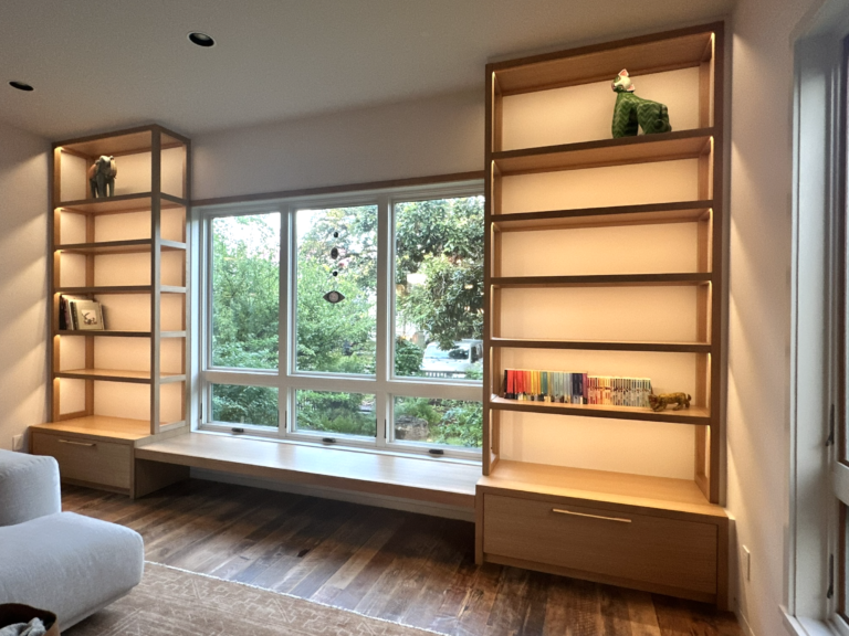 Rift Sawn White Oak Cabinets - Custom Cabinets Houston | Custom Furniture