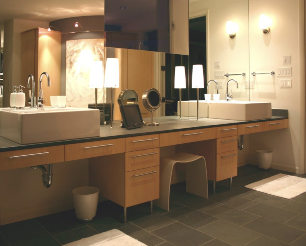 Custom Bath Cabinets