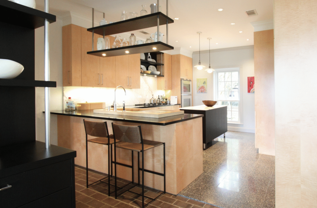 Houston White Oak Cabinets